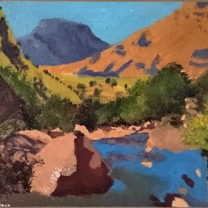 Mountain's Spring Fountain #1 (Art by Dean)