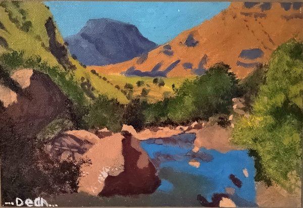 Mountain's Spring Fountain #1 (Art by Dean)