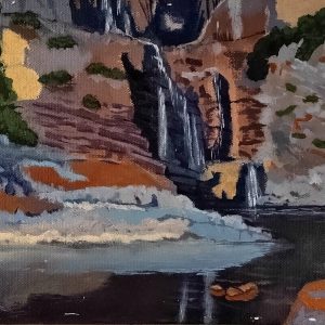 Mountain's Spring Fountain #2 (Art by Dean)