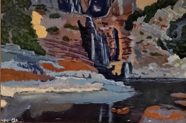 Mountain's Spring Fountain #2 (Art by Dean)