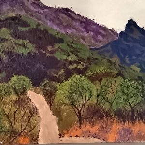 Gravel Road into the Mountains #1 (Art by Dean)