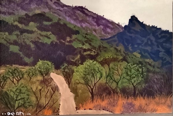 Gravel Road into the Mountains #1 (Art by Dean)