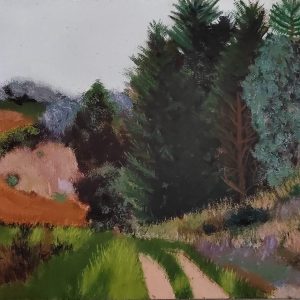 Gravel Road next to Forest #1 (Art by Dean)