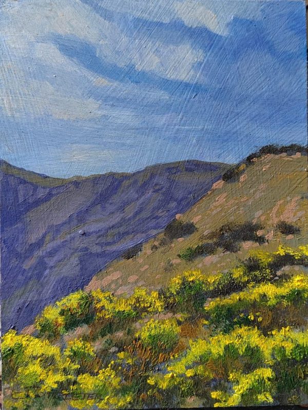 Wild Yellow Flowers #1 (Art by Erica)