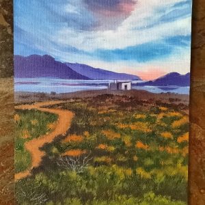 Cliffside House #1 (Art by Erica)