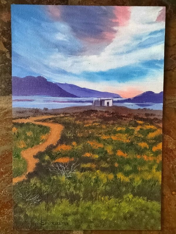 Cliffside House #1 (Art by Erica)